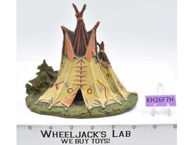 Teepee House Native American Indian 1970's Elastolin Germany