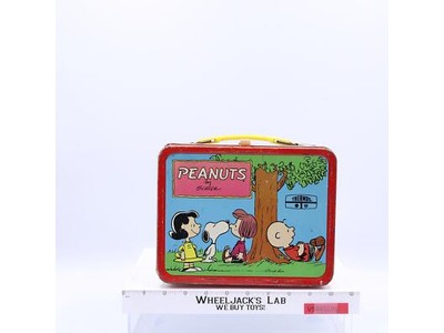 Peanuts by Schulz Lunch Box 1973 King-Seeley Vintage Tin No Thermos