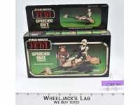Speeder Bike 100% Complete W/Box Star Wars ROTJ Kenner 1983 Vehicle MINT MIB