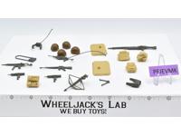 Lot Battle Gear Accessory 1 Set 5 1983 Weapons GI Joe Vintage Action Figure