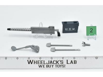 GI Joe 1964 Action Sailor Equipment Set Machine Gun #2 Hasbro 12" Accessory