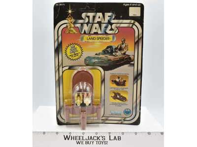 Land Speeder 12 Back Die-Cast 1978 Kenner Action Figure Vehicle MOSC SEALED NEW
