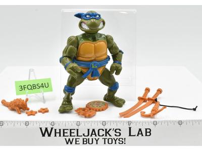 Storage Shell Leonardo 100% Complete Teenage Mutant Ninja Turtles 1991 Playmates