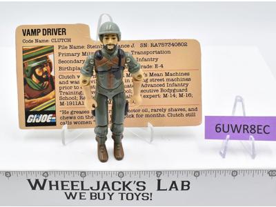 Clutch V1.5 100% Complete G.I. Joe 1983 Hasbro Vintage Action Figure