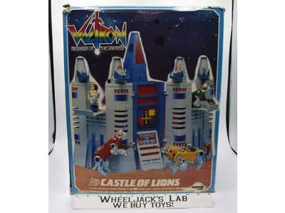 Castle Of Lions With Box 100% Complete MIB Panosh Place Voltron 1984