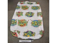 Fitted Bed Sheet Teenage Mutant Ninja Turtles 1990's TMNT Vintage Twin Bed Sheet