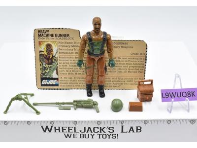 Roadblock V1 100% Complete G.I. Joe 1984 Hasbro Vintage Action Figure