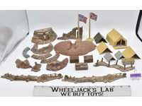 Lot of Tents/Camps for Army Miniature Figurines 1970-80's Unknown Brand