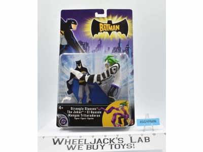 Strangle Sleeves The Joker The Batman NEW MOSC DC Comics Mattel 2004