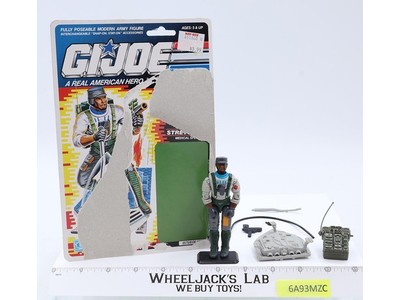 Stretcher V1 W/ 34 Cardback 1990 GI Joe ARAH Vintage Hasbro Action Figure