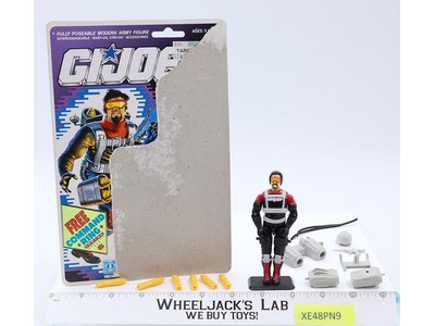 Metal-Head V1 Complete 34 Cardback 1990 G.I. Joe Hasbro Vintage Action Figure