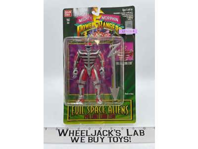 Evil Light Lord Zedd NEW MOSC Mighty Morphin Power Rangers 1994 Bandai