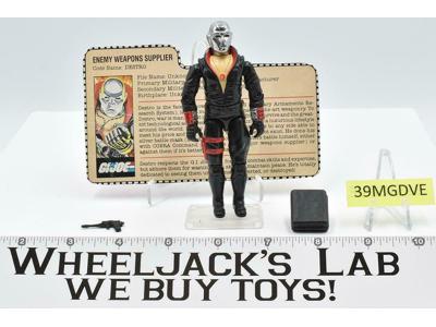 Destro V1 100% Complete GI Joe 1983 Hasbro Vintage Action Figure