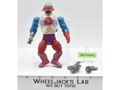 Roboto 100% Complete He-Man Masters of the Universe MOTU Vintage 1985 Mattel
