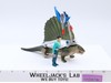 Dimetrodon W/Shado 100% Complete Dino Riders 1989 Tyco Vintage Action Figure