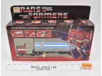 Optimus Prime W/Box 100% Complete 1985 Vintage Hasbro G1 Transformers Figure