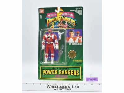 Jason Auto Morphin NEW MOSC Mighty Morphin Power Rangers 1994 Bandai