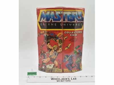 Collectors Case Complete He-Man Masters of the Universe MOTU 1984 Mattel