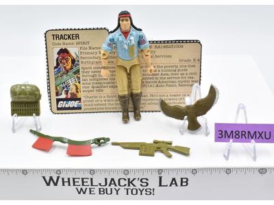 Spirit Tracker V1 100% Complete G.I. Joe 1984 Hasbro Vintage Action Figure