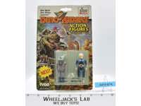 Sludj &amp; Mind-Zei Dino Riders German Siso 1989 Tyco NEW MOSC SEALED