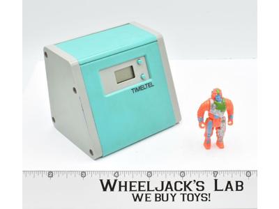 Micronn Timeltel Computer Warriors Alarm Clock WORKS 1989 Vintage Mattel