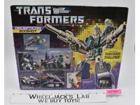 Sixshot NICE FIGURE 100% Complete W NICE BOX 1987 Vintage G1 Transformers