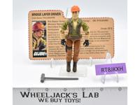 Tollbooth V1 100% Complete G.I. Joe 1985 Hasbro Vintage Action Figure