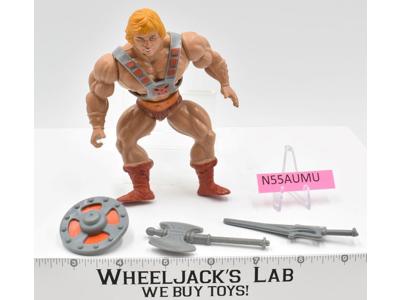 He-Man 100% Complete He-Man Masters of the Universe MOTU 1982 Mattel
