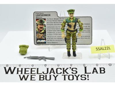 Leatherneck 100% Complete GI Joe V1 ARAH Vintage Hasbro 1986 Action Figure