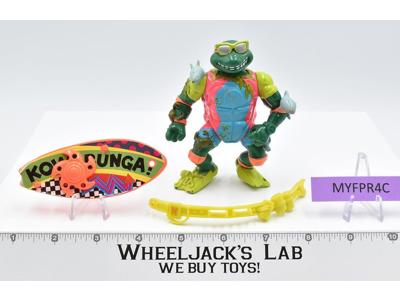 Sewer Surfer Mike TMNT Teenage Mutant Ninja Turtle Vintage 1990 Playmates Figure