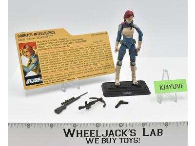 Scarlett v13 100% Complete G.I. Joe Resolute 2010 Hasbro Action Figure