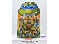 Ripped Up Leonardo Teenage Mutant Ninja Turtles TMNT 2004 Playmates MOSC NEW