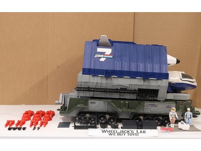 Defiant Space 99% Complete Shuttle Complex Gantry Crawler GI Joe 1987 Hasbro
