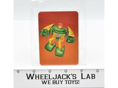 Cosmos Card 26 Variant Color 1985 G1 Transformers Action Trading Cards