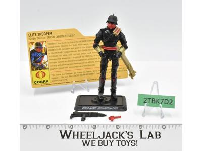 Iron Grenadier v6 100% Complete GI Joe 25th Anniversary 2008 Hasbro Figure