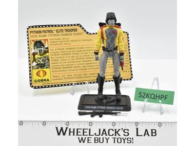 Python Crimson Guard v14 100% Complete GI Joe 25th Anniversary 2008 Hasbro