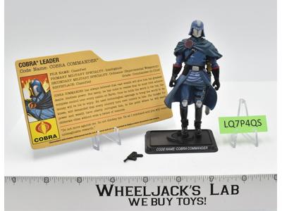 Cobra Commander v39 100% Complete G.I. Joe Resolute 2009 Hasbro Action Figure