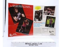 WWF 2-pc Lot 1993 Star Trik Poster Print Ad Undertaker Hit Man Randy Savage RARE