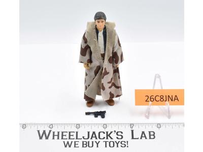 Han Solo Trench Coat 100% Complete Star Wars ROTJ 1983 Vintage Kenner NO REPRO