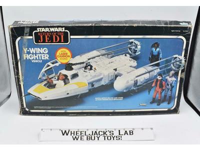 Y-Wing 100% Complete MIB Star Wars ROTJ 1983 Vintage Kenner Action Figure