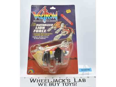 Motorized Lion Force Voltron Defender of the Universe 1984 LJN NEW MOSC SEALED