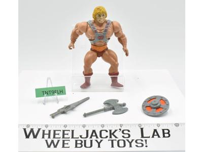 He-Man 100% Complete He-Man Masters of the Universe MOTU 1982 Mattel