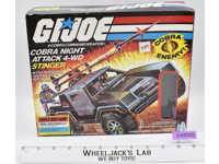 Stinger With Driver &amp; Box 100% Complete G.I. Joe 1984 Hasbro Vintage Vehicle