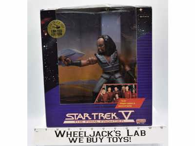 Klaa Klingon Captain Star Trek Final Frontier 1989 Galoob Action Figure MISB