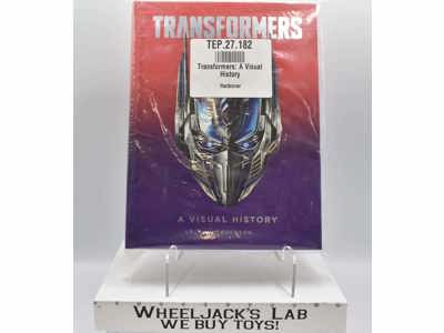 Transformers A Visual History by Jim Sorenson Hardback 2019