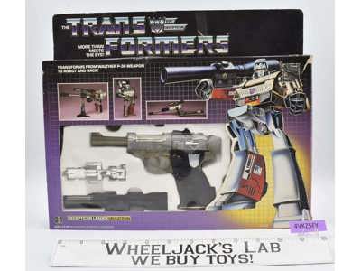 Megatron 100% Complete W/Box 1985 Vintage Hasbro G1 Transformers Hasbro Figure
