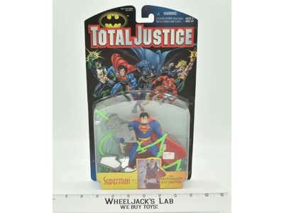Superman Total Justice Batman 1996 Kenner NEW MOSC Action Figure