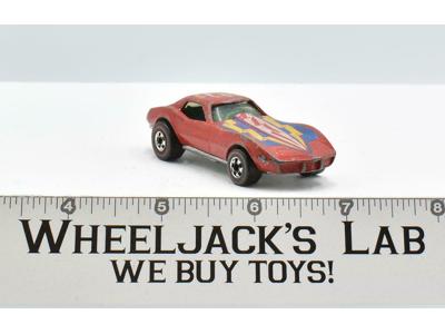 Corvette Stingray Red Hot Wheels Mattel Redlines 1975 Vintage RL