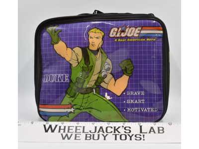 Duke G.I. Joe 2003 Hasbro Soft Sided Insulated Lunch Box W/Tags