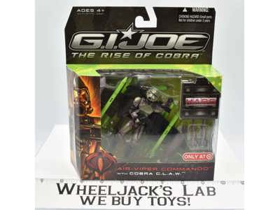 Air-Viper Commando W/ Cobra C.L.A.W. G.I Joe Rise of Cobra 2009 Hasbro NEW MISB